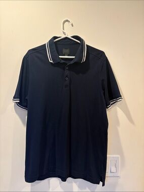 14th & Union Navy Polo with White Trim